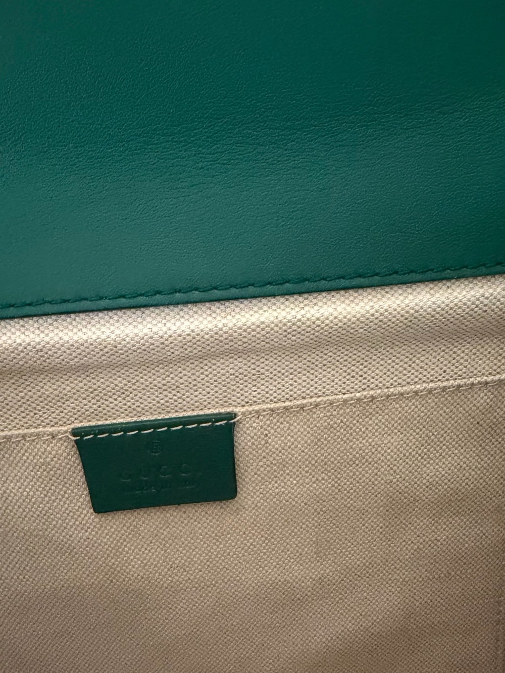 Gucci Moon Calfskin Web Medium Dionysus Bamboo Top Handle Bag - Picture 5 of 16